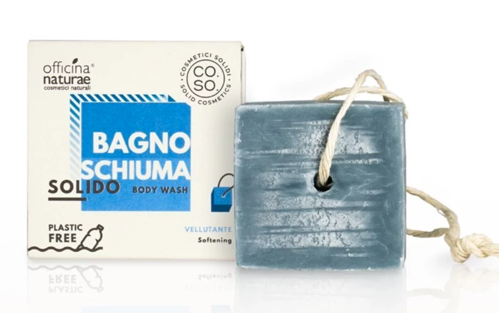 Bagnoschiuma solido vellutante - Officina Naturae