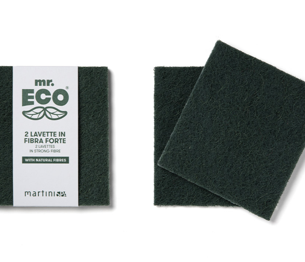 Lavette in fibra forte 2pz - Mr Eco