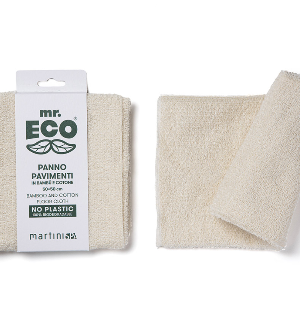Panno pavimenti con Bambu' e Cotone - Mr. Eco