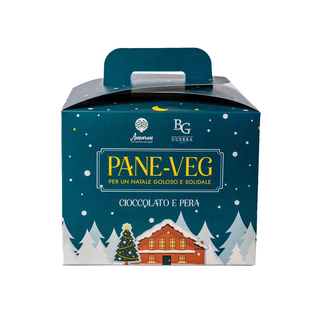 PANETTONE cioccolato e pere - biologico e artigianale - immagine 4