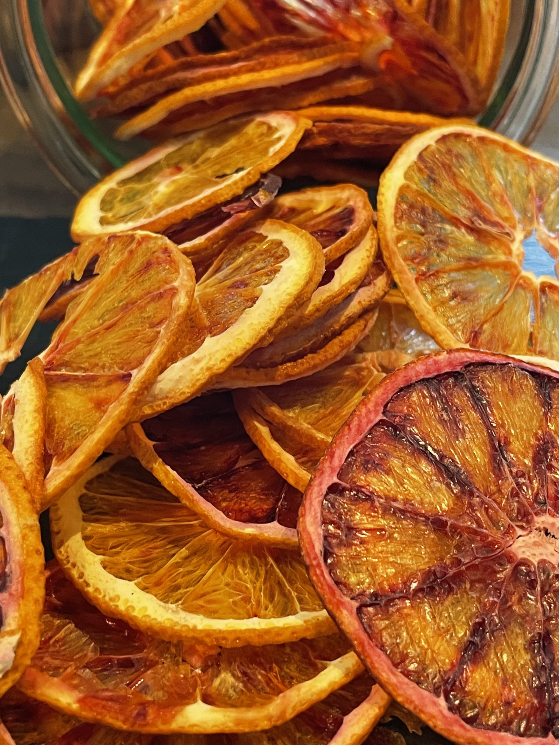 Arancia in chips bio disidratata