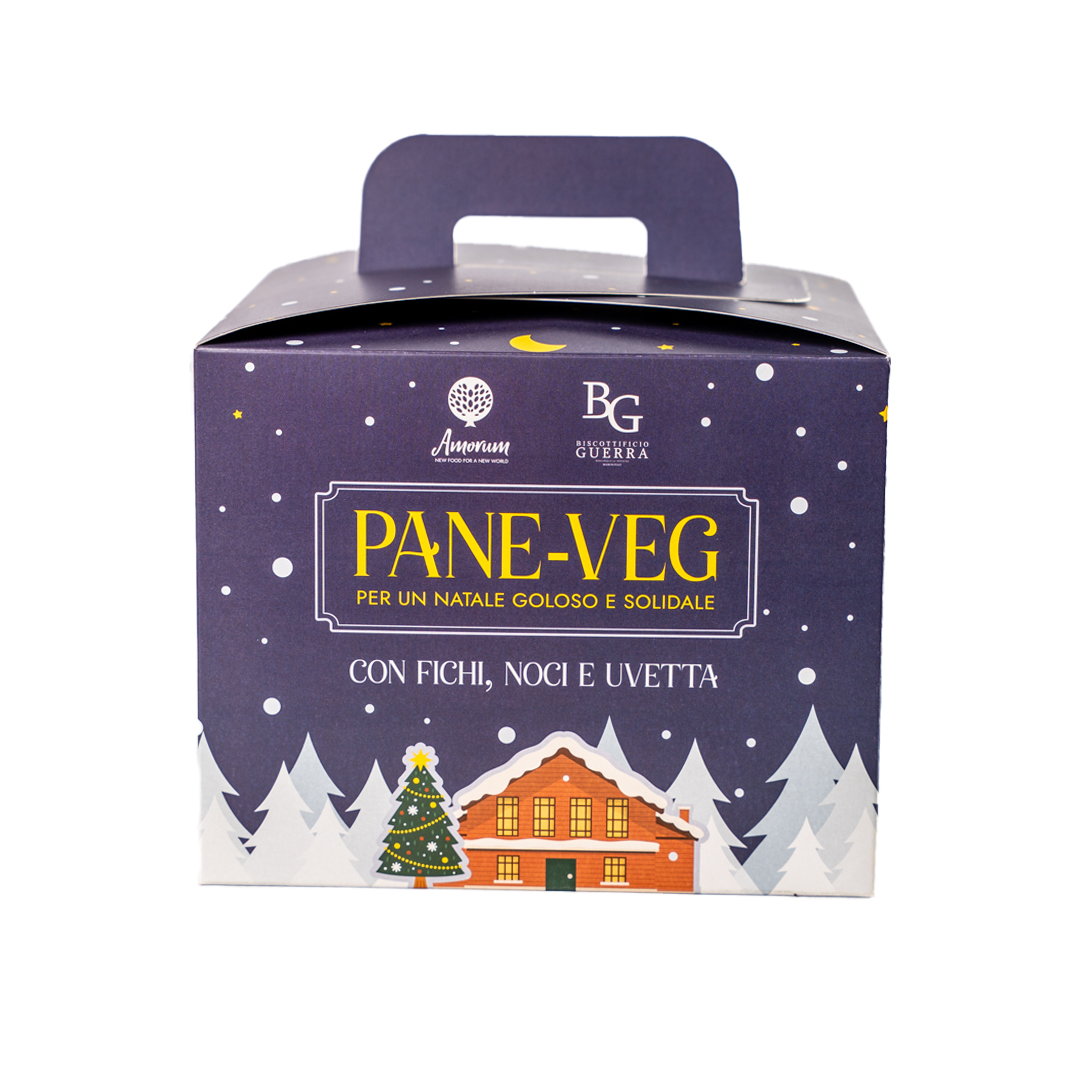 PANETTONE Rustico con noci, fichi e uvetta - artigianale - immagine 4