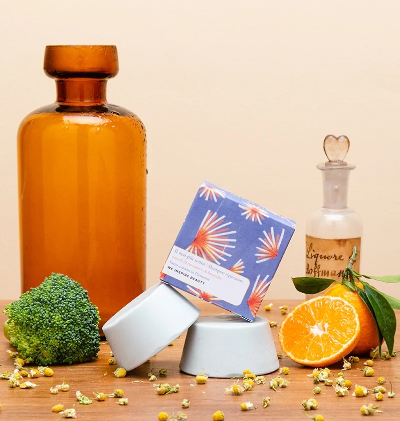 Shampoo Solido Riparatore IL MAI PIU' SENZA - We Inspire Beauty