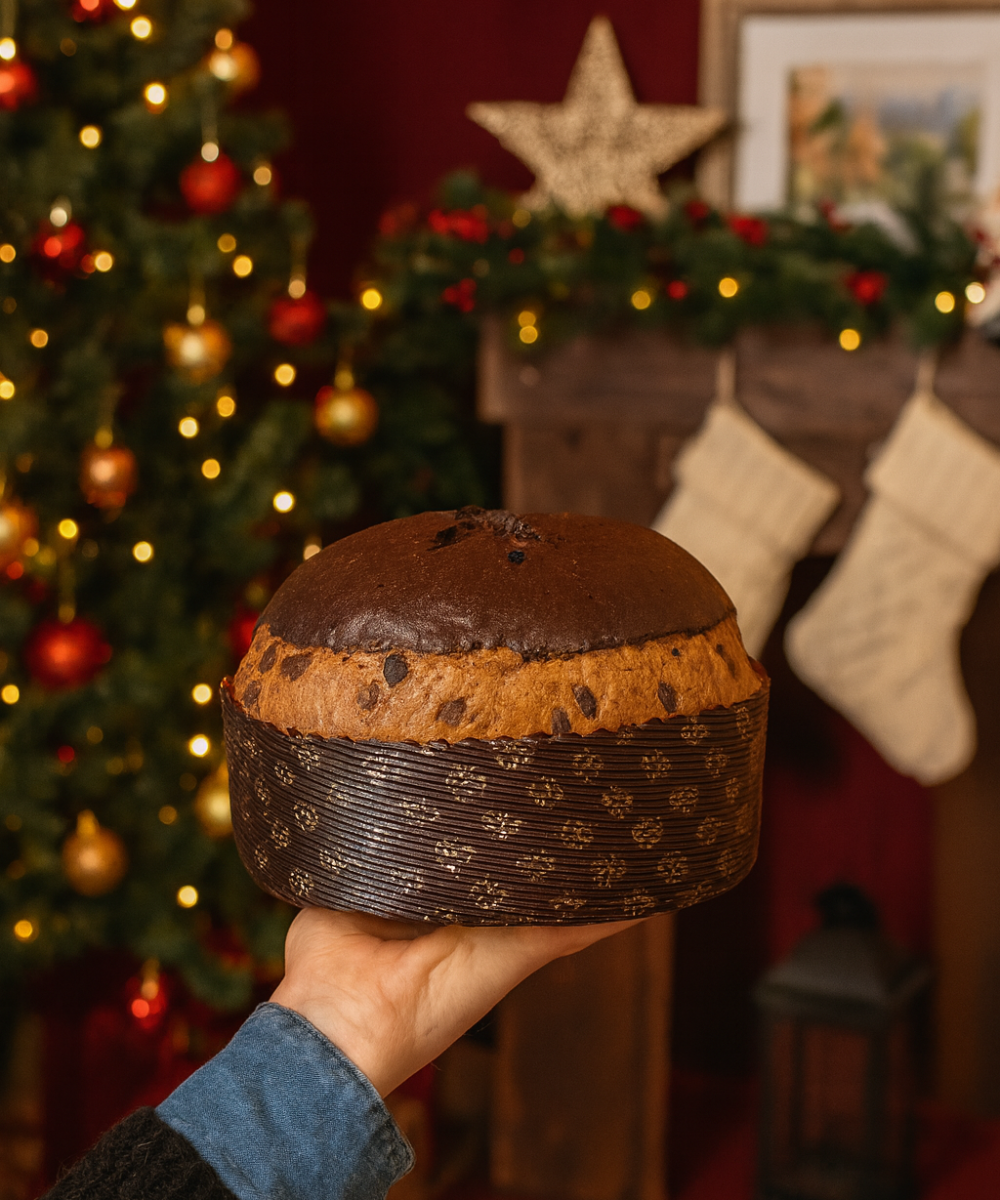 PANETTONE cioccolato e pere - biologico e artigianale