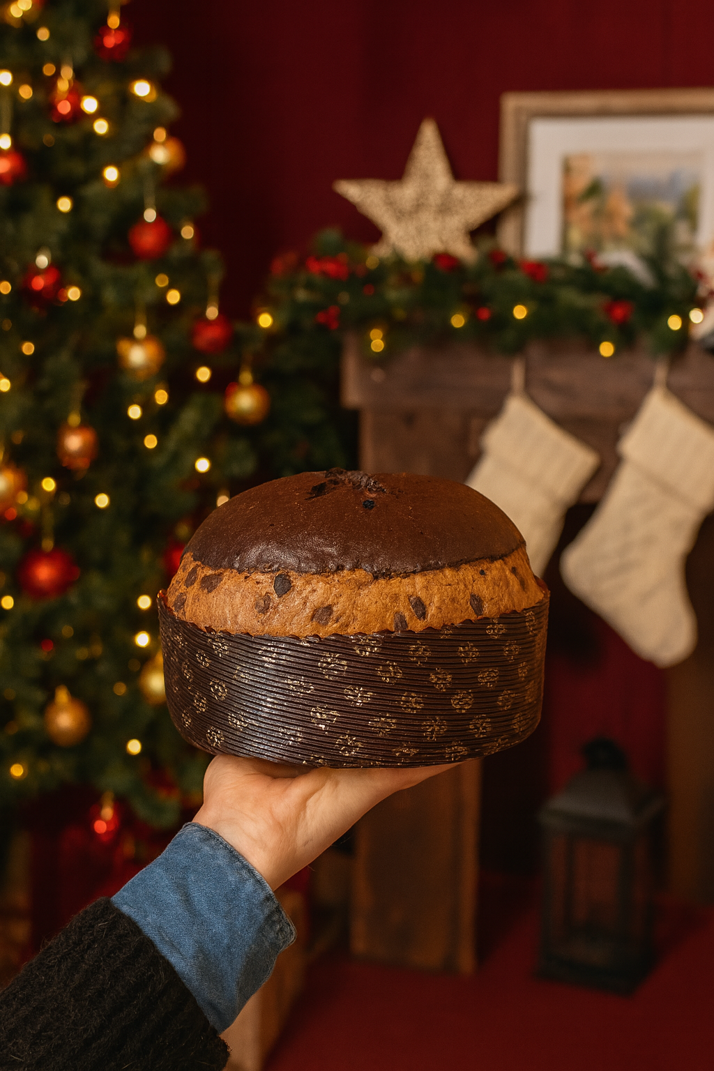 PANETTONE cioccolato e pere - biologico e artigianale