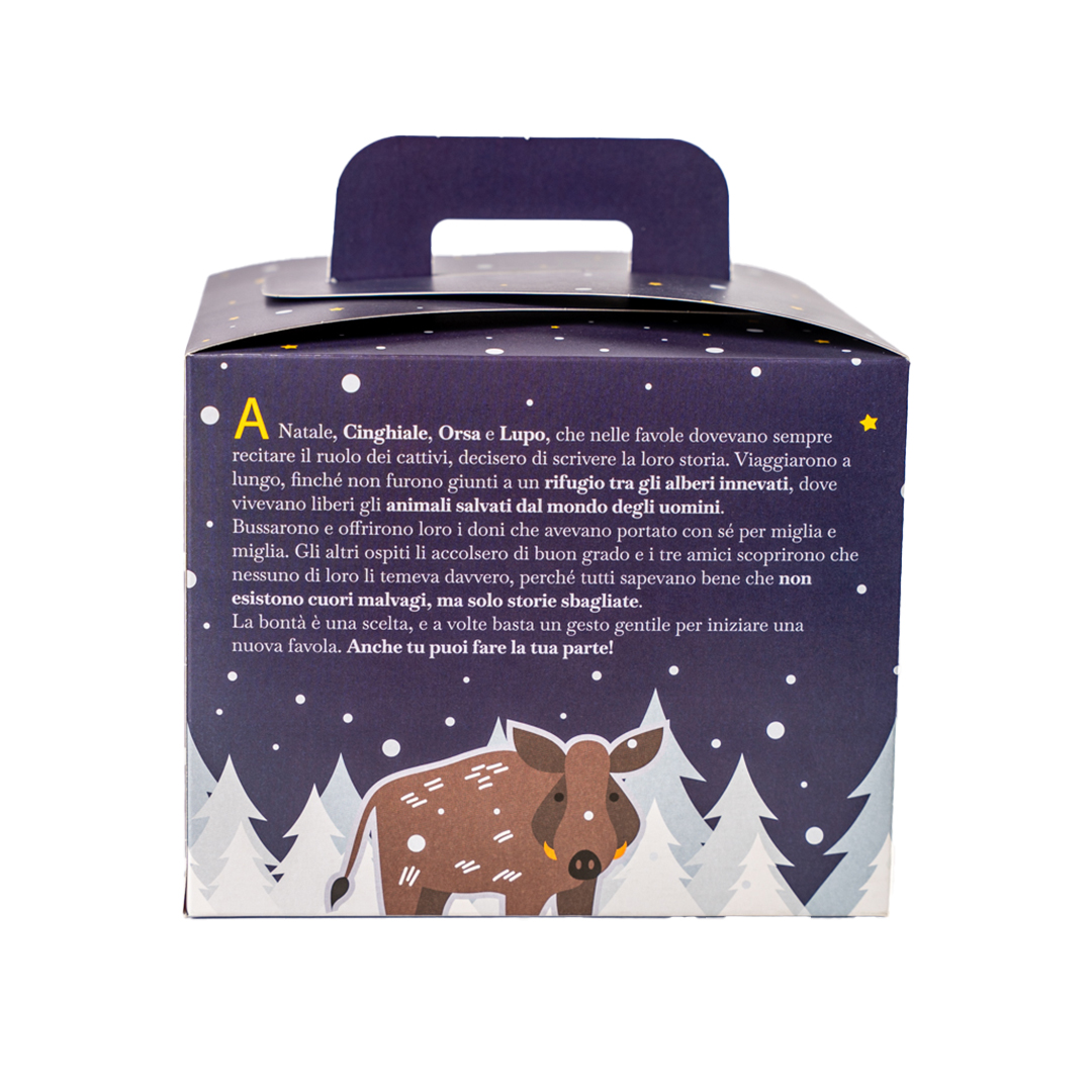 PANETTONE Rustico con noci, fichi e uvetta - artigianale - immagine 6