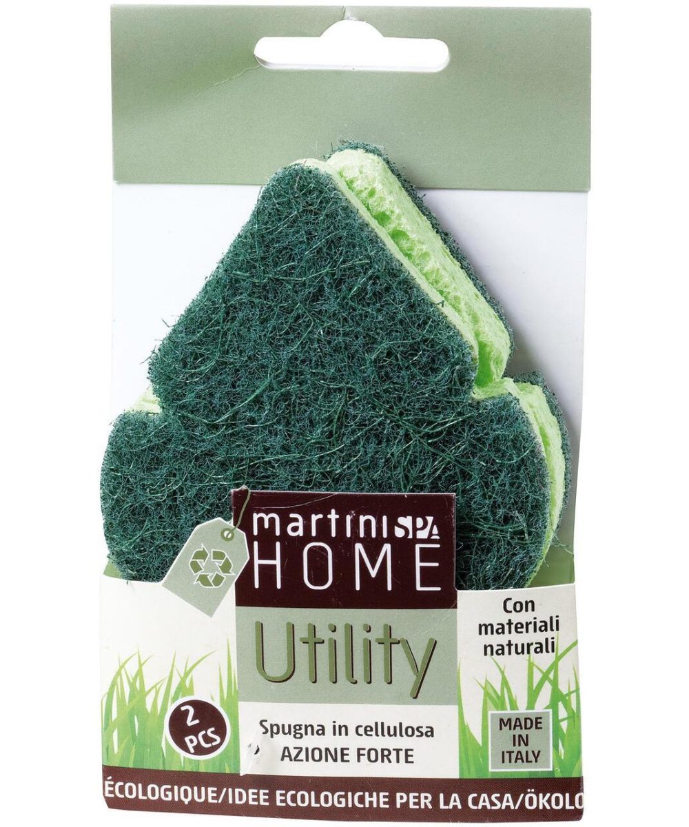 Spugne in cellulosa e fibra forte - Mr Eco