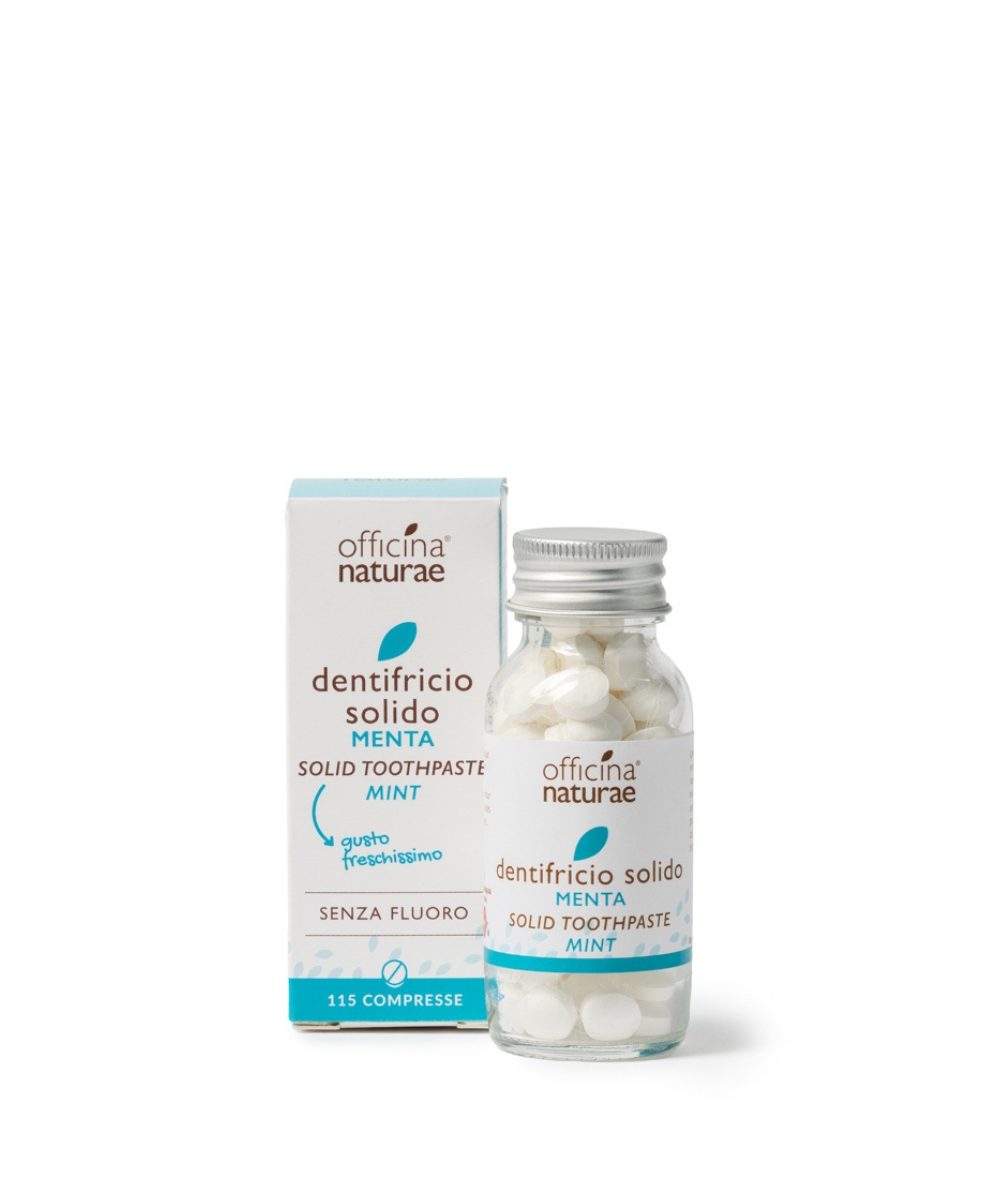 Dentifricio in pastiglie solido - Officina Naturae