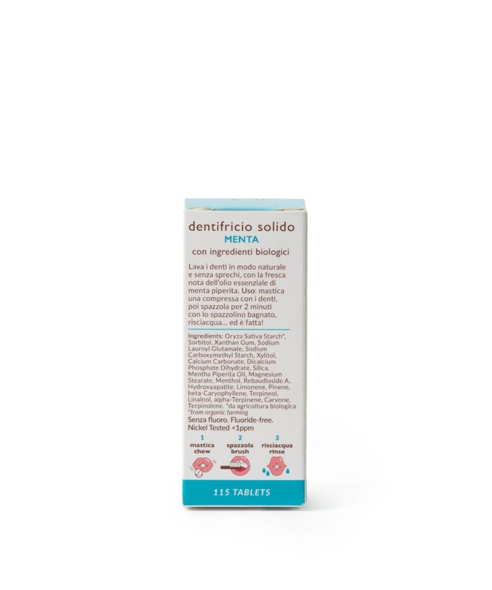 Alternative view of Dentifricio in pastiglie solido - Officina Naturae