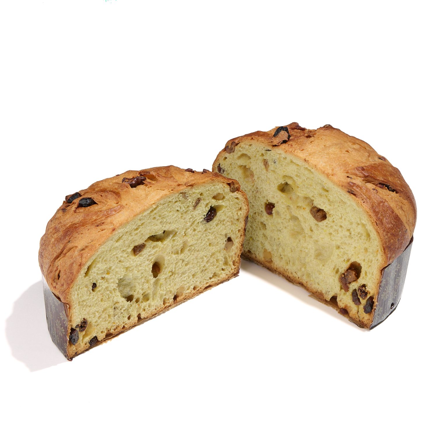 PANETTONE Rustico con noci, fichi e uvetta - artigianale - immagine 2