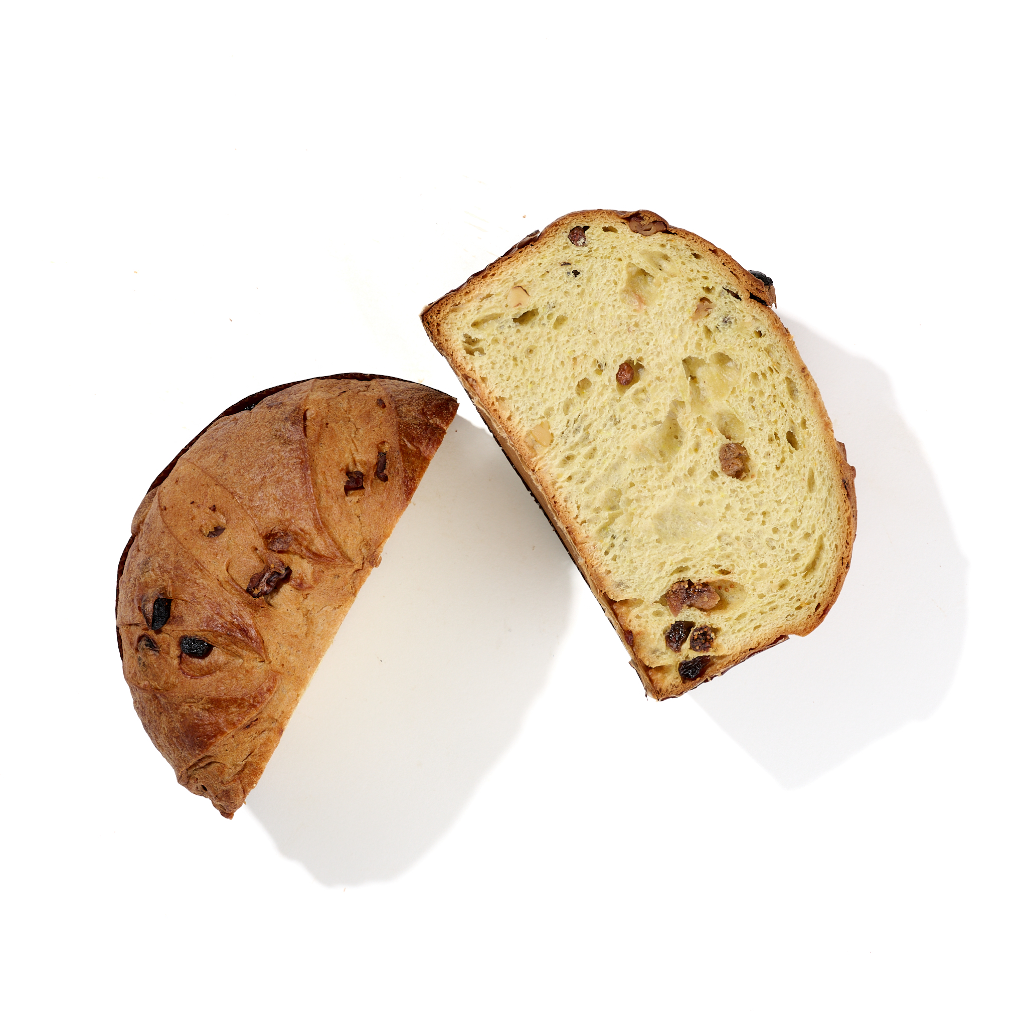 PANETTONE Rustico con noci, fichi e uvetta - artigianale - immagine 3
