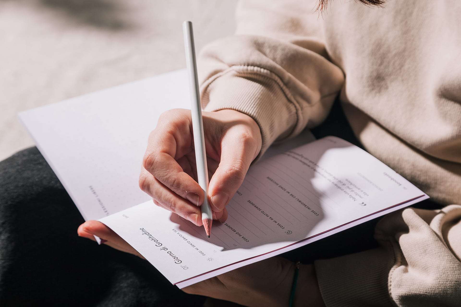 Diario della Gratitudine in carta riciclata - immagine 5