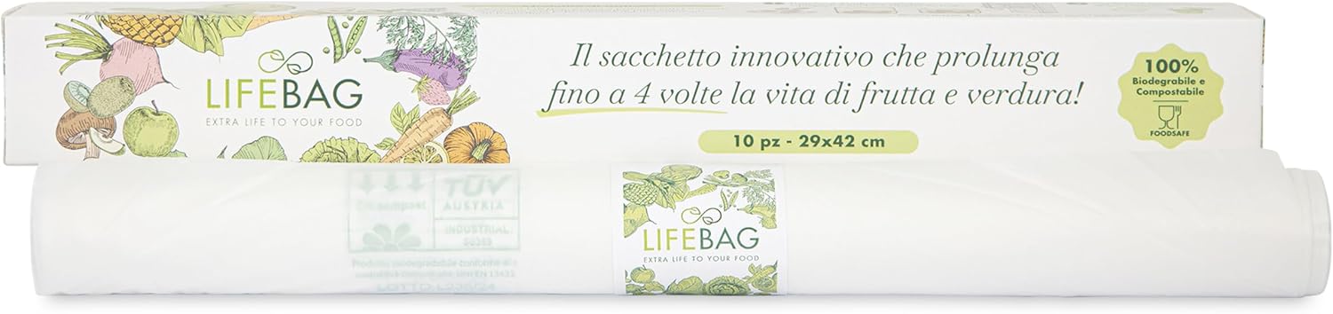 Sacchetto salva freschezza naturale e riutilizzabile - LifeBag - immagine 2