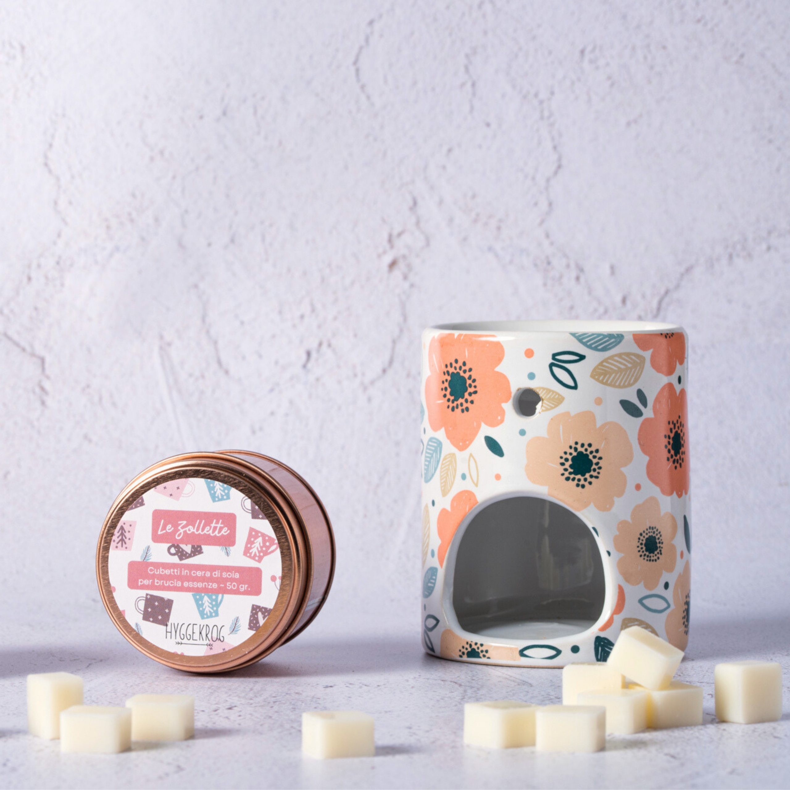 Cubetti di cera di soia profumata - Le Zollette