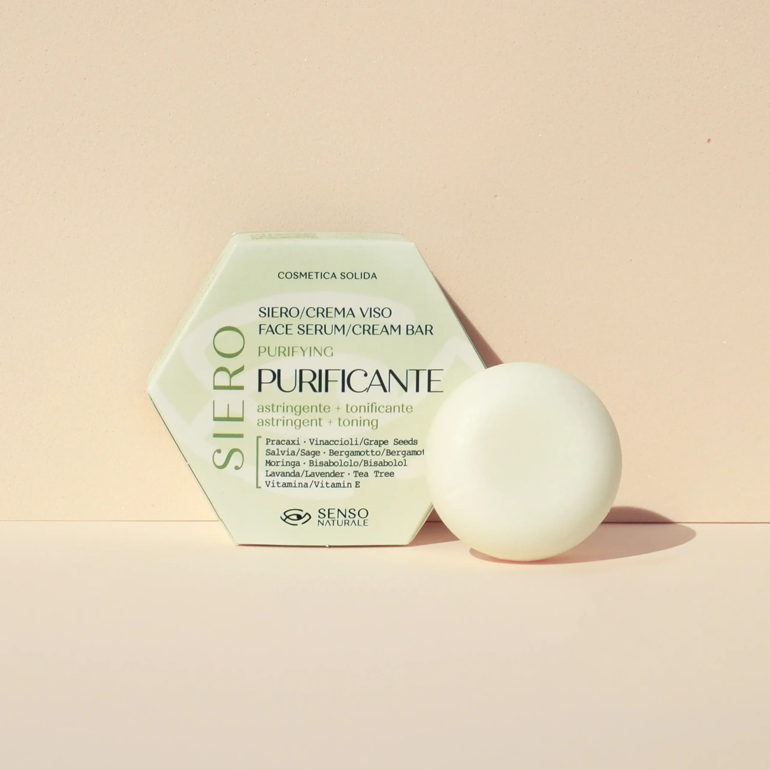 Siero Viso Solido Purificante - Senso Naturale