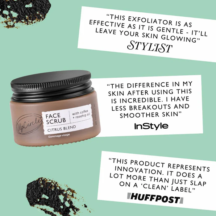 Scrub Viso alla rosa canina e caffè - UpCircle - immagine 4