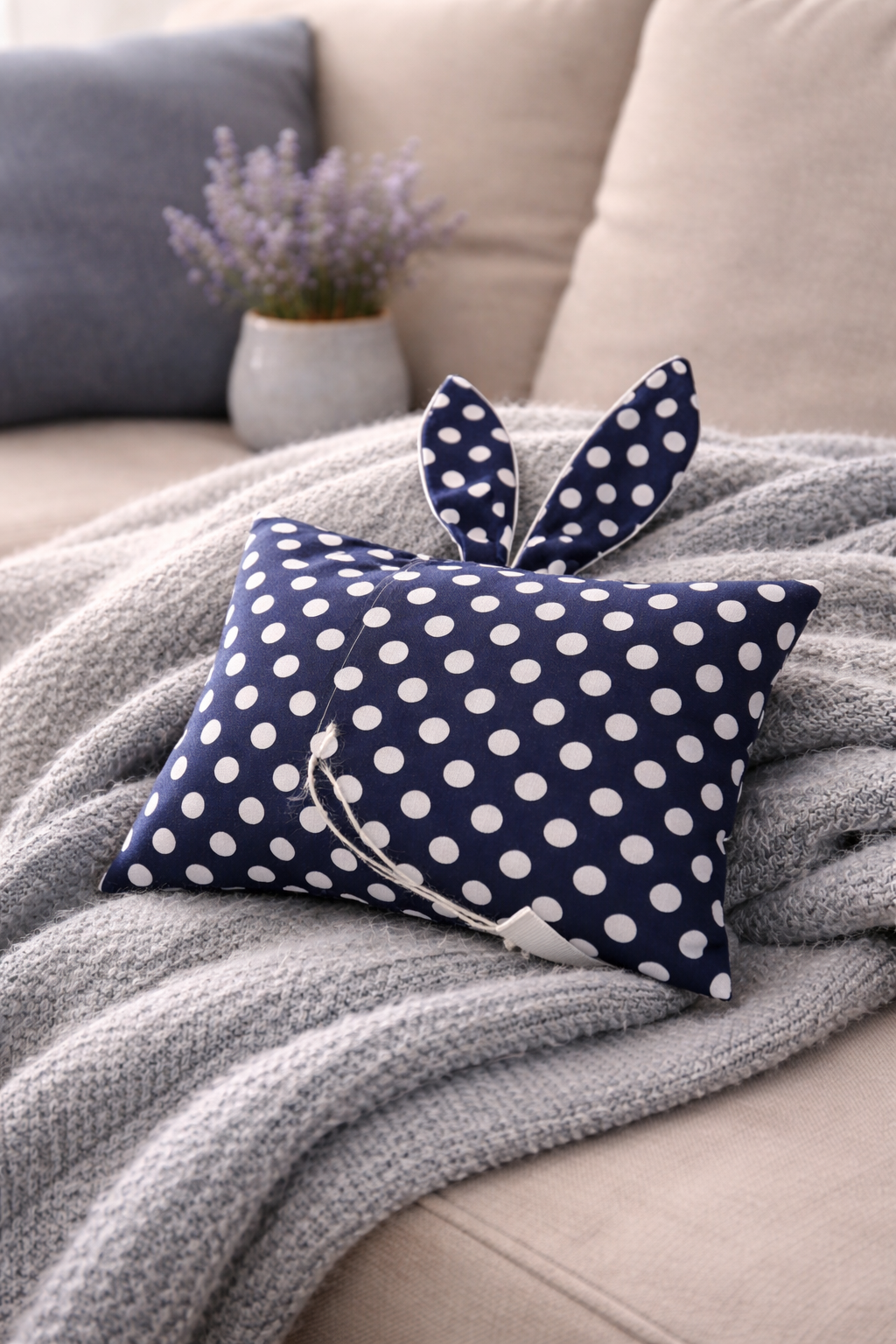 Cuscino Riscaldante con fiori di lavanda