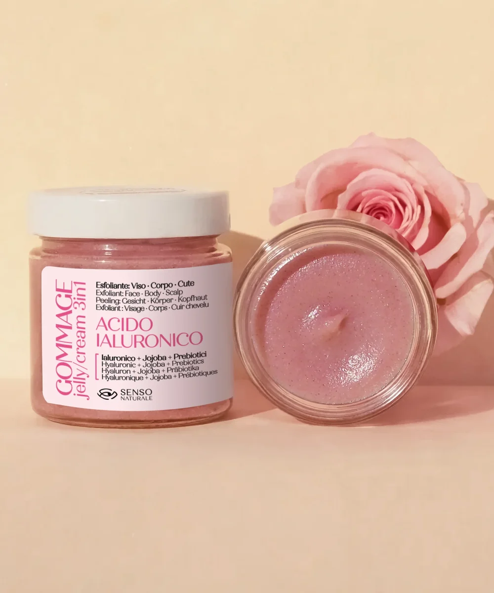 Gommage Idratante con Acido Ialuronico 3 in 1