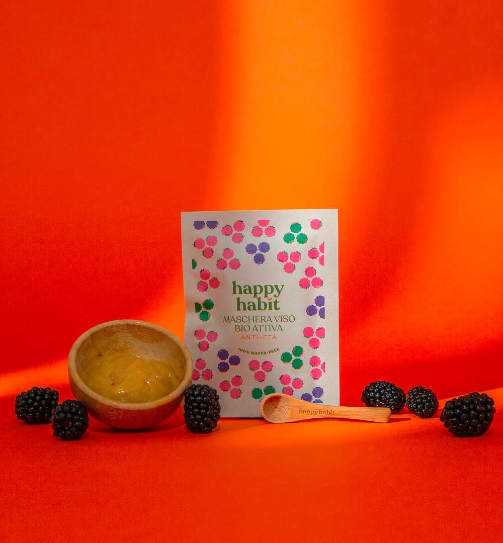 Maschera Viso Bio Attiva Anti-Età in capsule